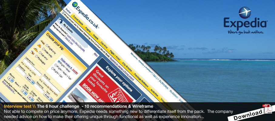 Expedia test...